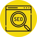 search Engine Optimization marketing icon